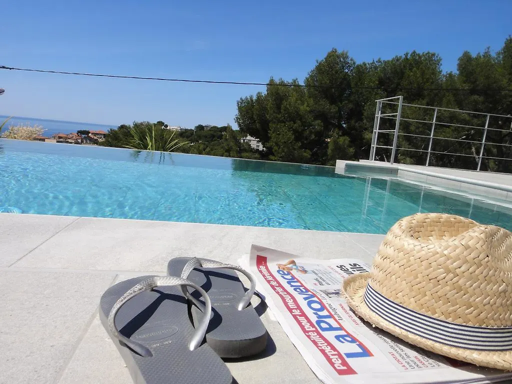 Home Cassis - Maison Mediterrannee - Piscine chauffée Hébergement de vacances