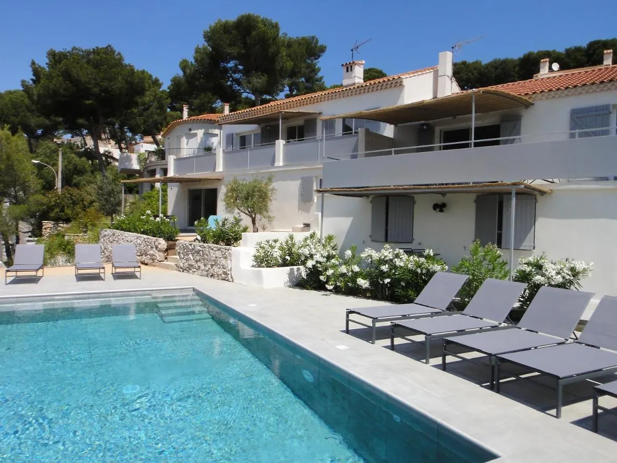 Hébergement de vacances Home Cassis - Maison Mediterrannee - Piscine chauffée